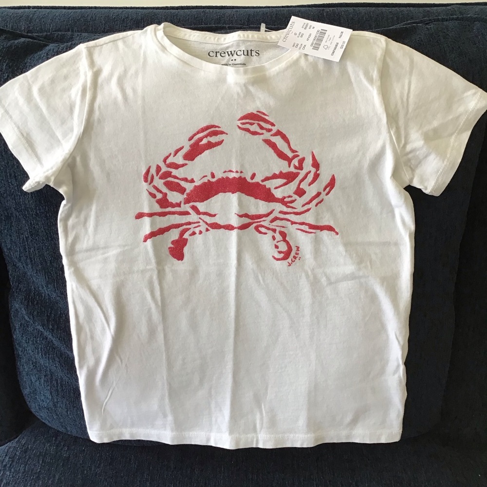 Crewcuts Crab Graphic Kids Tee